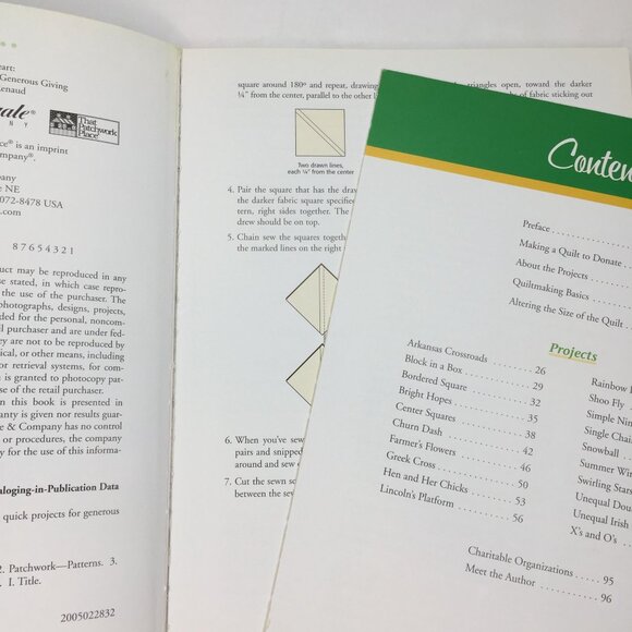 Quilts From The Heart Quick Projects For Generous Giving Karin Renaud Patterns - Picture 3 of 12